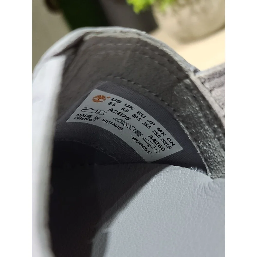 Timberland Emerson Point Slip-On / Medium Grey Full Grain US Women's 8.5 NEW
